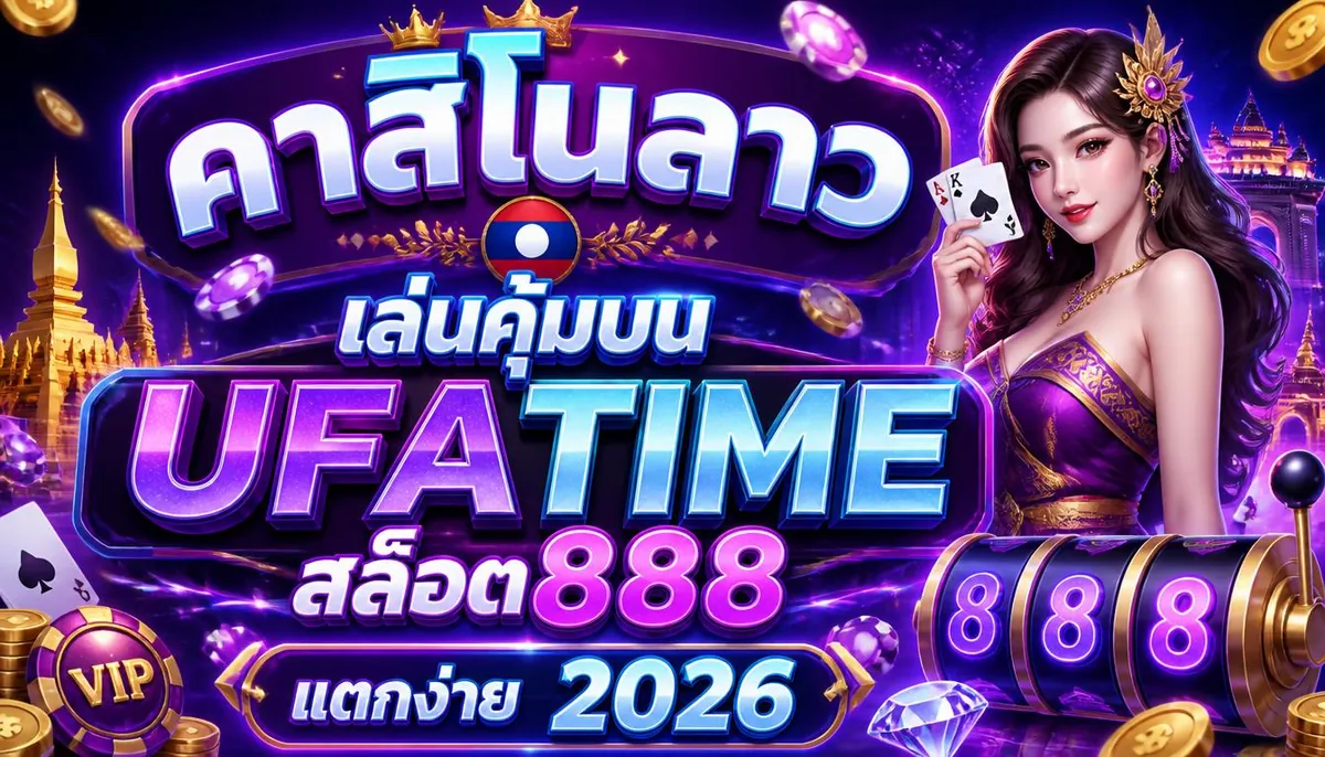 คาสิโนลาว เล่นคุ้มบน ufatime สล็อต888 แตกง่าย 2026
